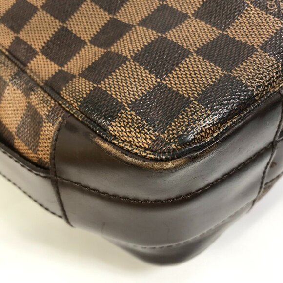 LOUIS VUITTON Authentic Brown Damier Canvas Shoulder Bag - Picture 8 of 16
